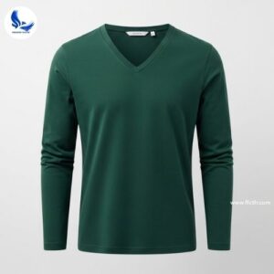 เสื้อคอวีแขนยาว